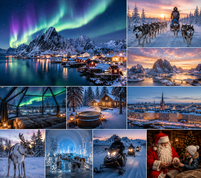 Scandi Winter Highlights 12D11N – Shared Open Trip