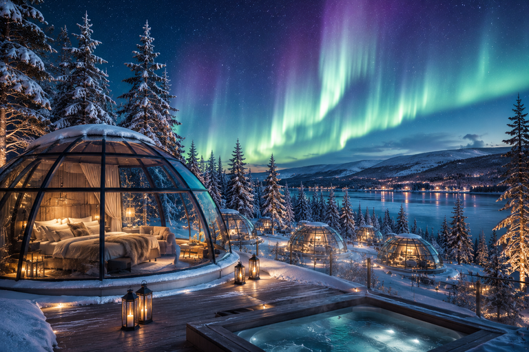 Finland Glass Igloo Luxe 7D6N