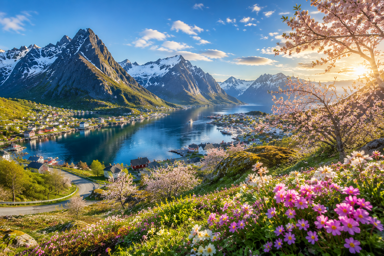 Spring Fjord Blooms
