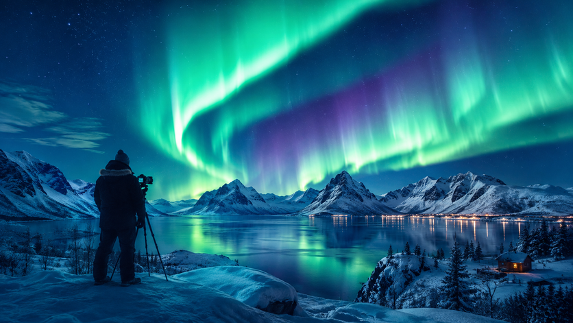 Winter Aurora Hunting